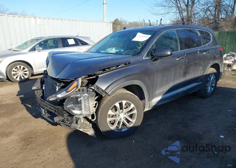2020 Hyundai Santa Fe from USA, damaged, VIN 5NMF3CAD1LH205785